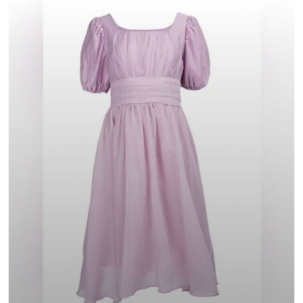 NWT JESSAKAE Maria Garden Dress Lilac size M